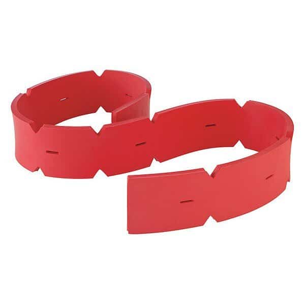 Front Squeegee Blade, 4 7/8 ft L, Red