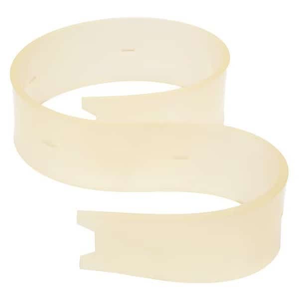 Rear Squeegee Blade, 4 1/2 ft L, Ivory