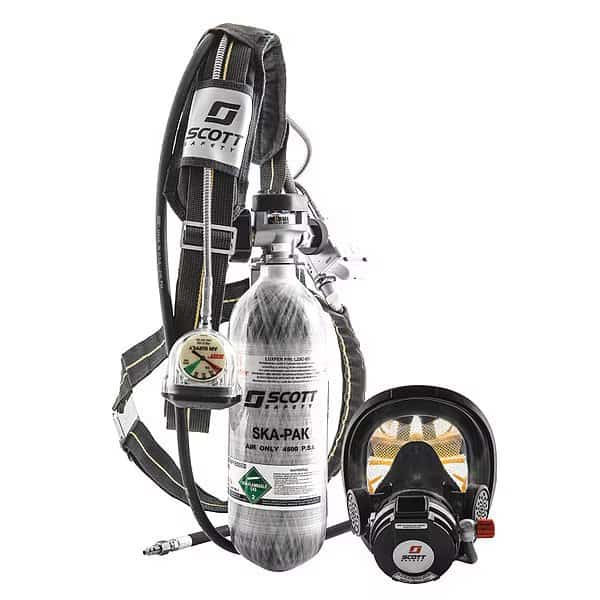 Supplied Air System, 4500 psi, 15 min.