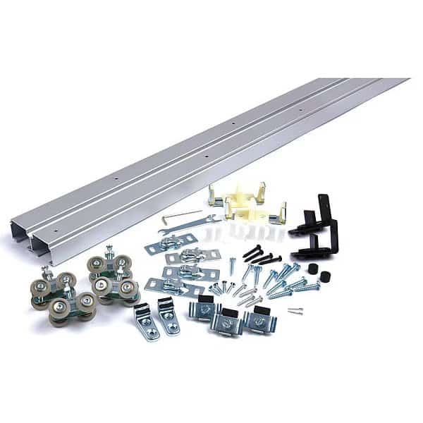 Track Kit, Top, 4 ft L, 250 lb Limit