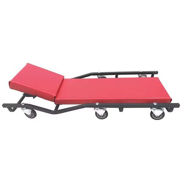Creeper, 5-5/8" H, Steel, 6 Wheels