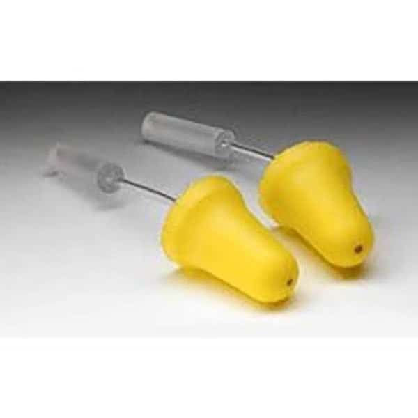E-A-Rsoft(TM) Disposable Foam Probed Test Ear Plugs, Bell Shape, 28 dB, Yellow, 50 PK