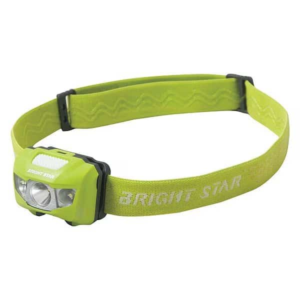 Industrial Headlamp, LED, Hi-Vis Green, Lumens: 185/65