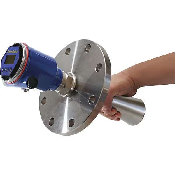 Noncontact Ultrasonic Level Sensor, 3.9"W, Flowline, Mfr#: LR15-0010-20