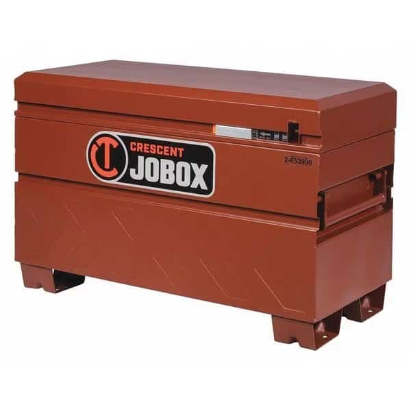 Heavy-Duty Chest, Brown, 42 in W x 20 in D x 27-1/2 in H