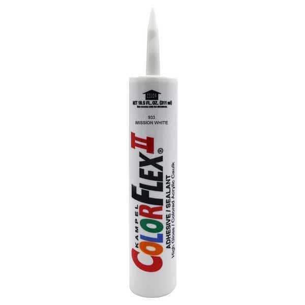 End Cap, Color Mission White, Material Acrovyn(R)