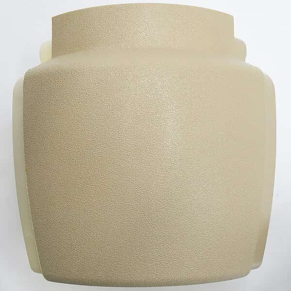 Handrail Corner, Beige, PETG, 5 5/8 in H