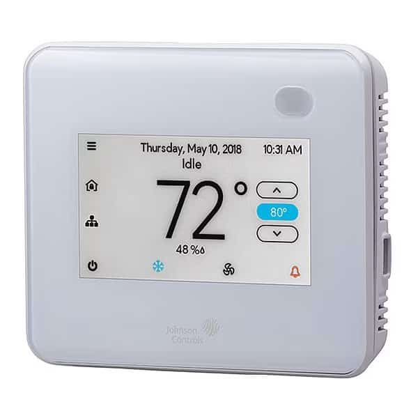 Low Voltage Thermostat, 7 or Nonprogrammable Programs, 2 H, 2 C, Hardwired, 19V AC to 30V AC