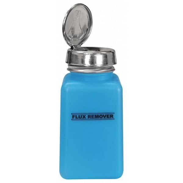 Bottle, 106.7 mm H, Blue, 53.98 mm Dia