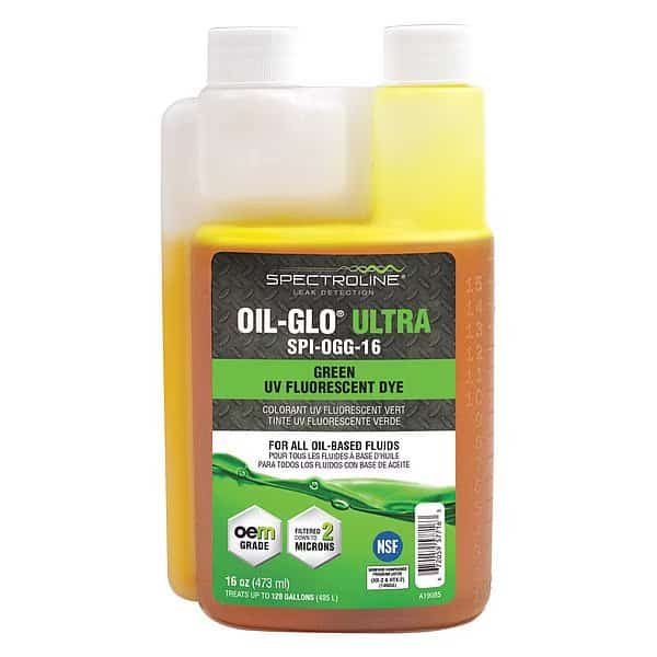 Fluorescent Leak Detection Dye, Green, Mfr#: SPI-OGG-16, SPECTROLINE