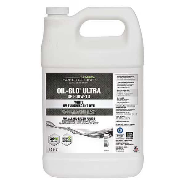 Fluorescent Leak Detection Dye, White