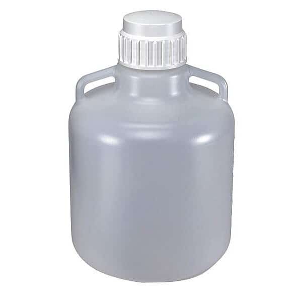 Carboy, 10 L, 390 mm H, Clear