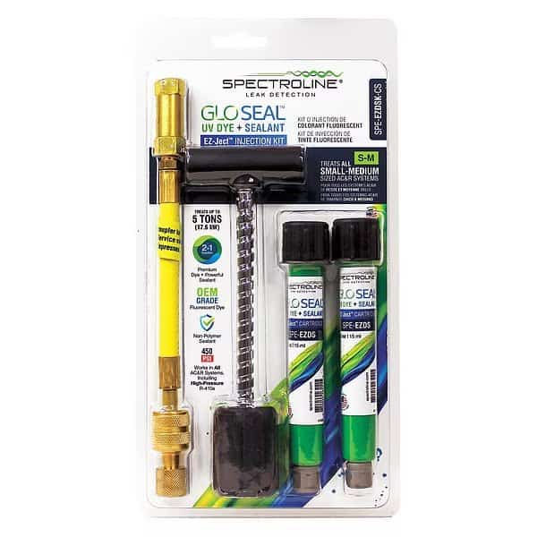 Refrigerant Leak Sealant, 0.5 oz, Cart