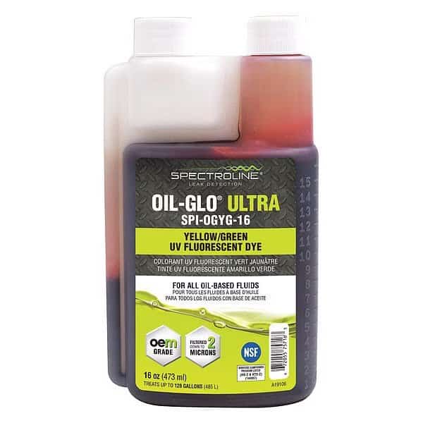 Fluorescent Leak Detection Dye, Mfr#: SPI-OGYG-16, SPECTROLINE