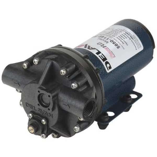 Pump,1/2" FNPT,5.0 gpm max.,1.5A,115V, Mfr#: 5850-114E-SB, DELAVAN AG PUMPS