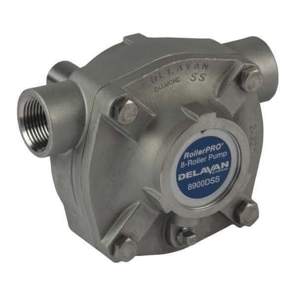 Spray Pump, 8-Roller, Housing 304 SS