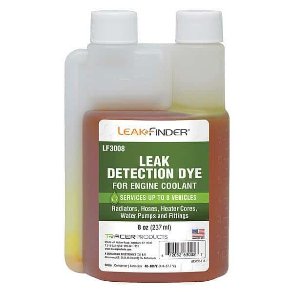 UV Leak Detection Dye,8 oz. Size, Mfr#: LF3008, LEAKFINDER