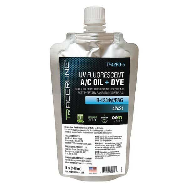UV Leak Detection Dye,5 oz. Size, Mfr#: TP42PD-5, TRACERLINE