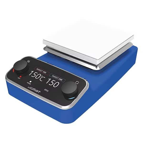 Stirring Hot Plate, Ceramic, Square, 230V, STUART, Mfr# 04806-81