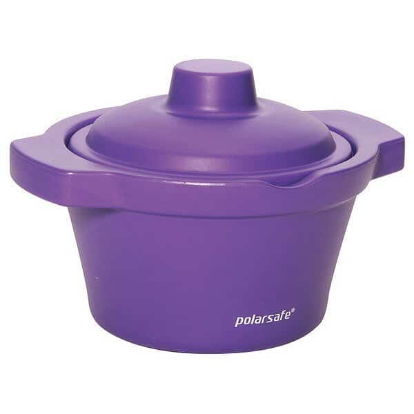 Round Ice Bucket, Purple, 2.5L