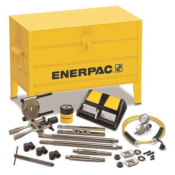 BHP162A, 7 Ton, Hydraulic Cross Bearing Puller Set with Air Pump