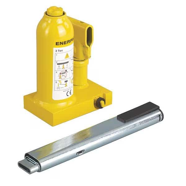 GBJ003A, 3 Ton, 4.13 in Stroke, Hydraulic Industrial Bottle Jack