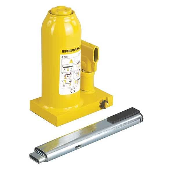 Bottle Jack,8 tons Lifting Capacity, Mfr#: GBJ008A, ENERPAC