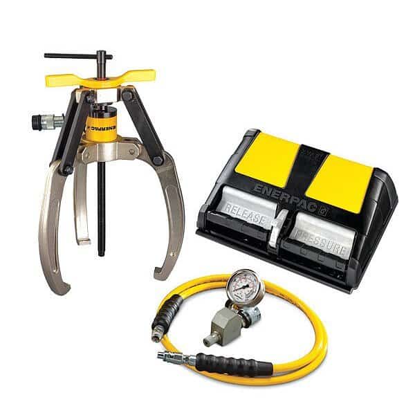 Hydraulic Puller Set,1" Stroke Length, Mfr#: LGHS310A, ENERPAC