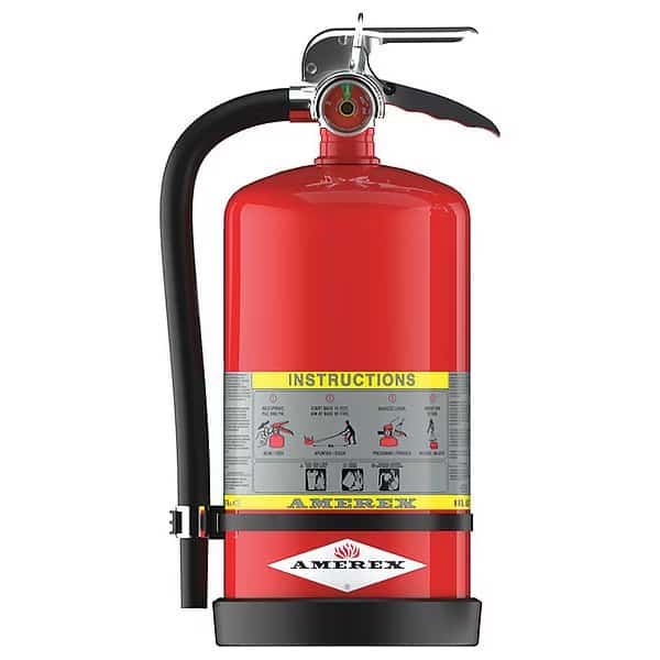 Fire Extinguisher, 13.2 lb Capacity, Class ABC , UL Rating4A:80B:C , Monoammonium Phosphate