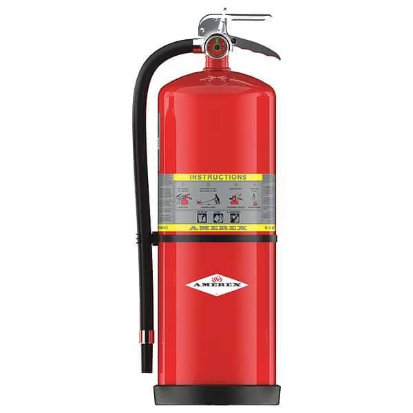 Fire Extinguisher, 30 lb Capacity, Class ABC , UL Rating10A:160B:C , Monoammonium Phosphate