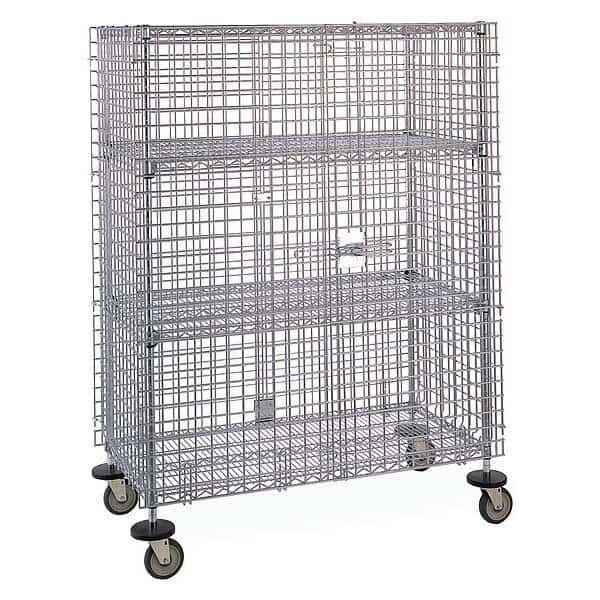 Mobile Security Cart,Blue,68" H,24" W, Mfr#: GRMJSEC56, INSTOCK