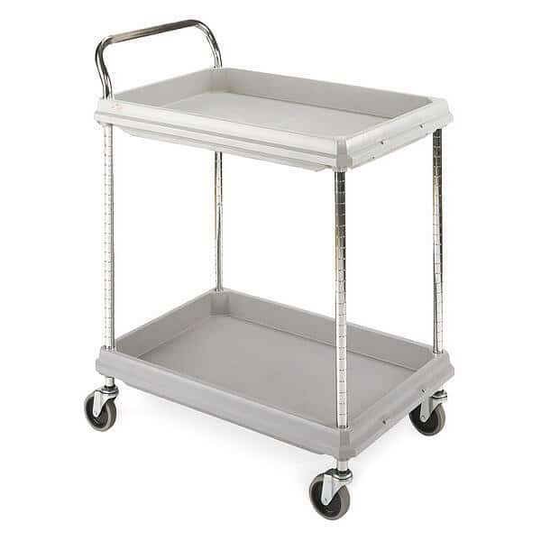 Laboratory Utility Deep Ledge Cart,Gray, Mfr#: GRBC2636-2DG, INSTOCK