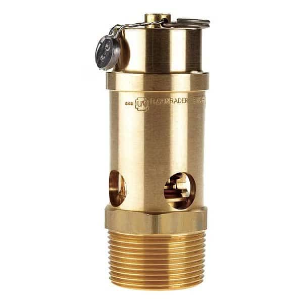 Pressure Relief Valve,Brass Ball, Mfr#: 5694W-CE-125, CONRADER