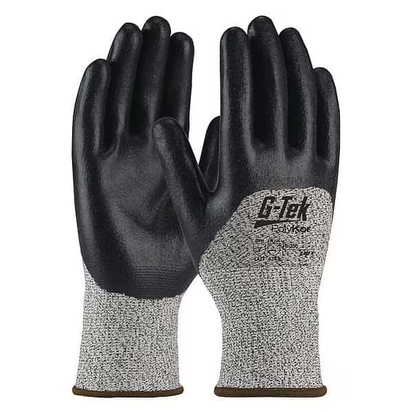 Cut-Resistant Glove, Cut Level A2 , Dipped , Foam Nitrile , Sandy , M 12 PK