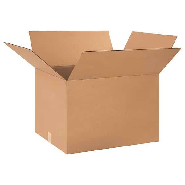 Corrugated Boxes, 28" x 24" x 20", Kraft, 10/Bundle, EnjoyTool select, Mfr# 55VJ17