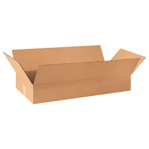 Corrugated Boxes, 30" x 12" x 4", Kraft, 25/Bundle, EnjoyTool select, Mfr# 55VJ21