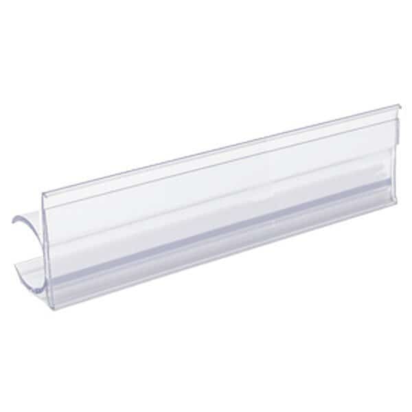 Label Holder, Clear, Slide In, PK25
