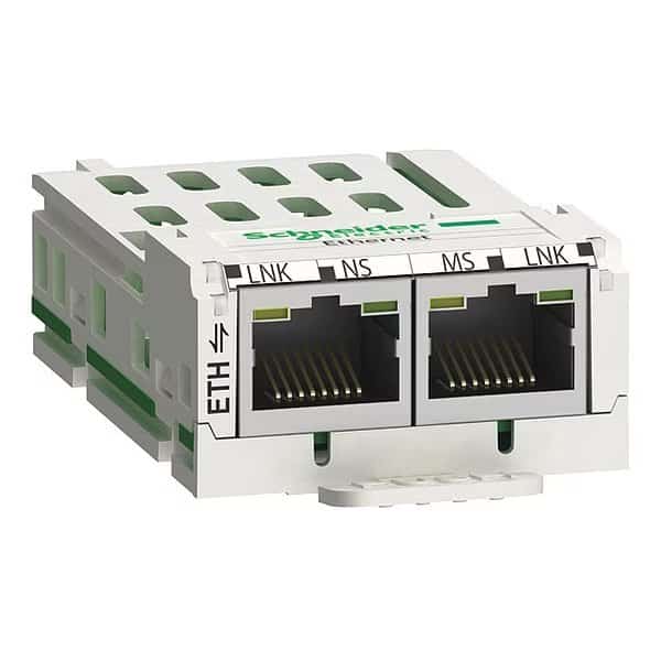 Communication Module, Black/Green, SCHNEIDER ELECTRIC, Mfr# ZBRCETH