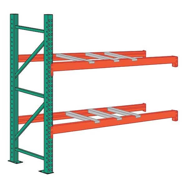Teardrop, 8 ft H, 108 in W, 48 in D, Orange/Green
