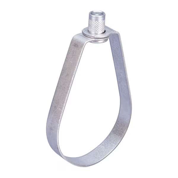 SwivelLoop Hanger, 3"Pipe, 3.625"H, Steel