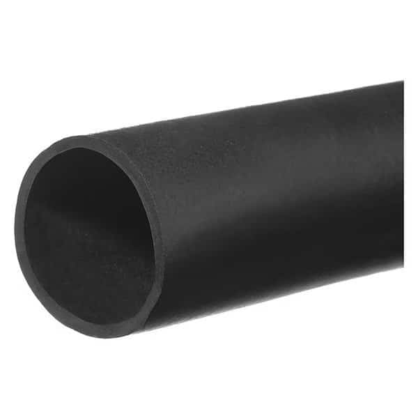 PU Tube, 1" ID, 1 3/4" OD, 36"L, 40A, Black