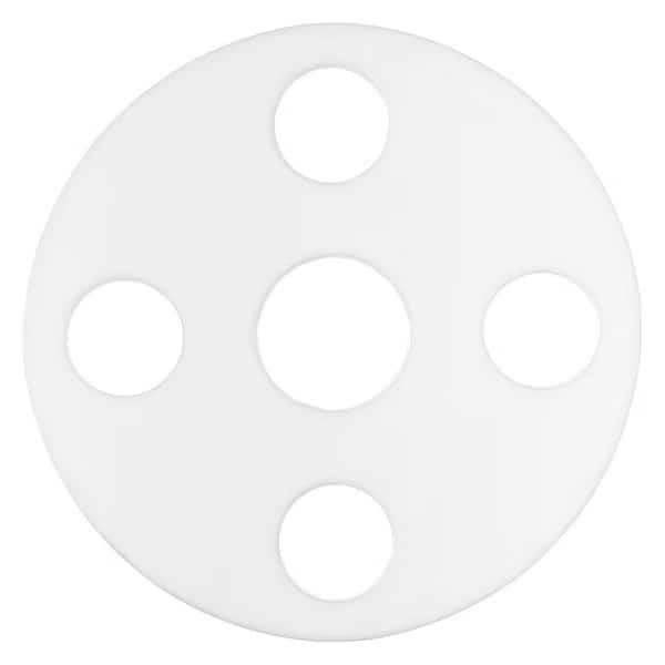 Full Face PTFE Flange Gasket for 2-1/2" Pipe, 1/16" Thick, No 300