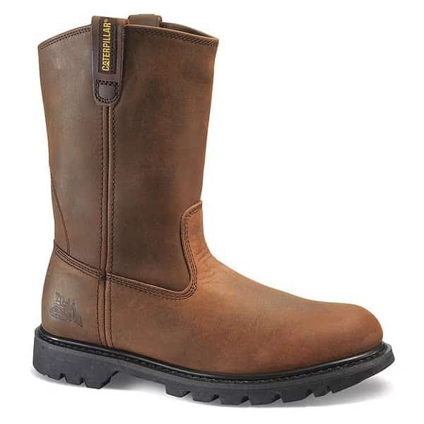 Revolver, Men's Revolver Pull-On Boot, 10.5 W, Leather, Brown