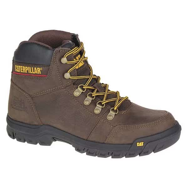 Outline, Men's Work Boots, 9 W, Leather, Seal Brown