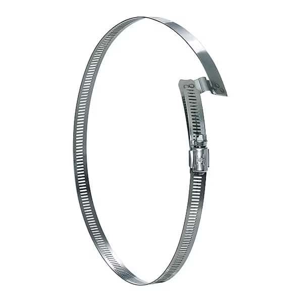 Duct Hose Bridge Clamp, 19"L, LH, 304SS