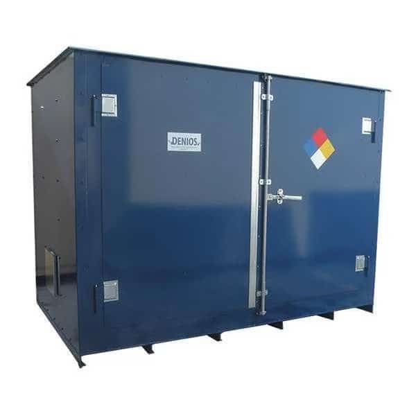 HazmatSafetyLocker, Blue, 109inH, Steel