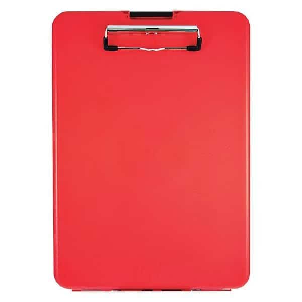 Storage Clipboard, Red, 9 1/2" W
