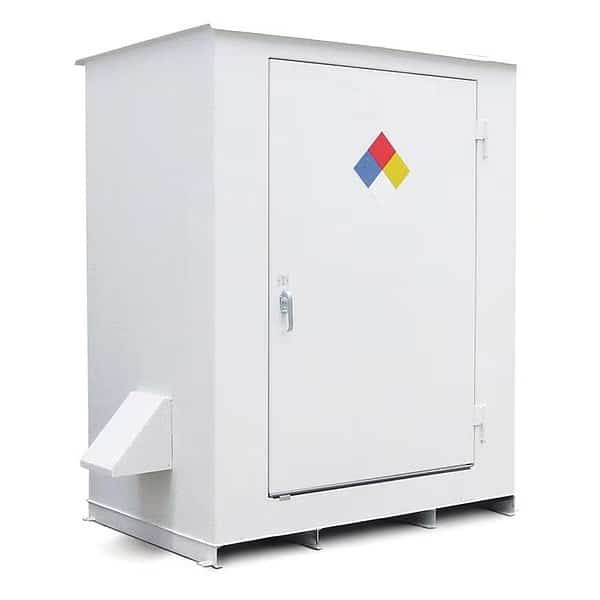 Storage Locker, Load 2400 lb., 69" W, 78" D