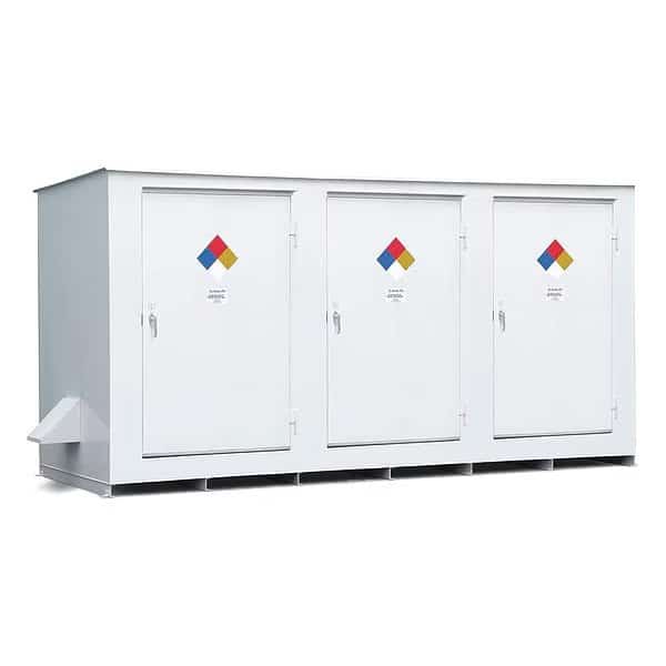 Storage Locker, Load 8400 lb., 102"W, 215"D