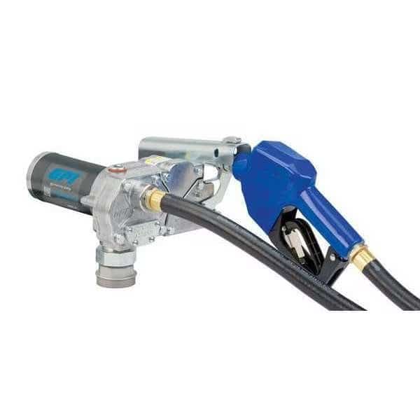 Fuel Transfer Pump, 115V AC, 12 gpm Max. Flow Rate , 1/8 HP, Cast Aluminum, 1 in NPT Inlet